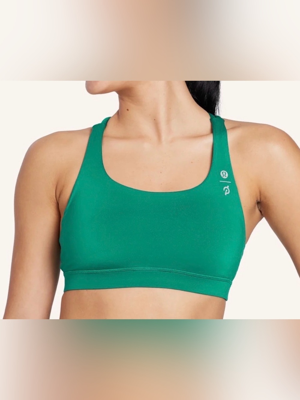 lululemon athletica Emerald Green Scoop Sports Bra